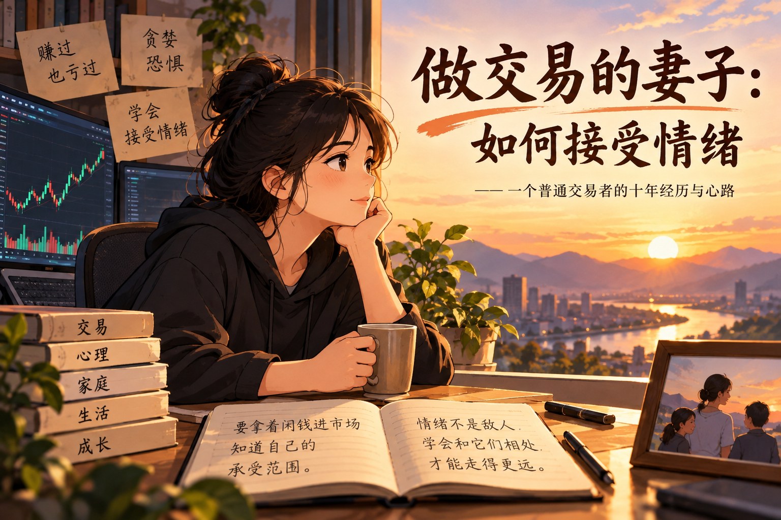 做交易的妻子：如何接受情绪